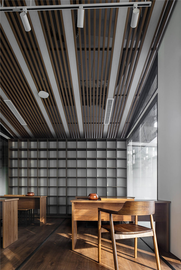 棋室裝修設計-現代大氣的圍棋培訓學校裝修設計方案  傳播國粹文化