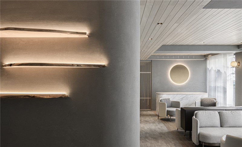 鄭州高端中醫醫美裝修實景圖