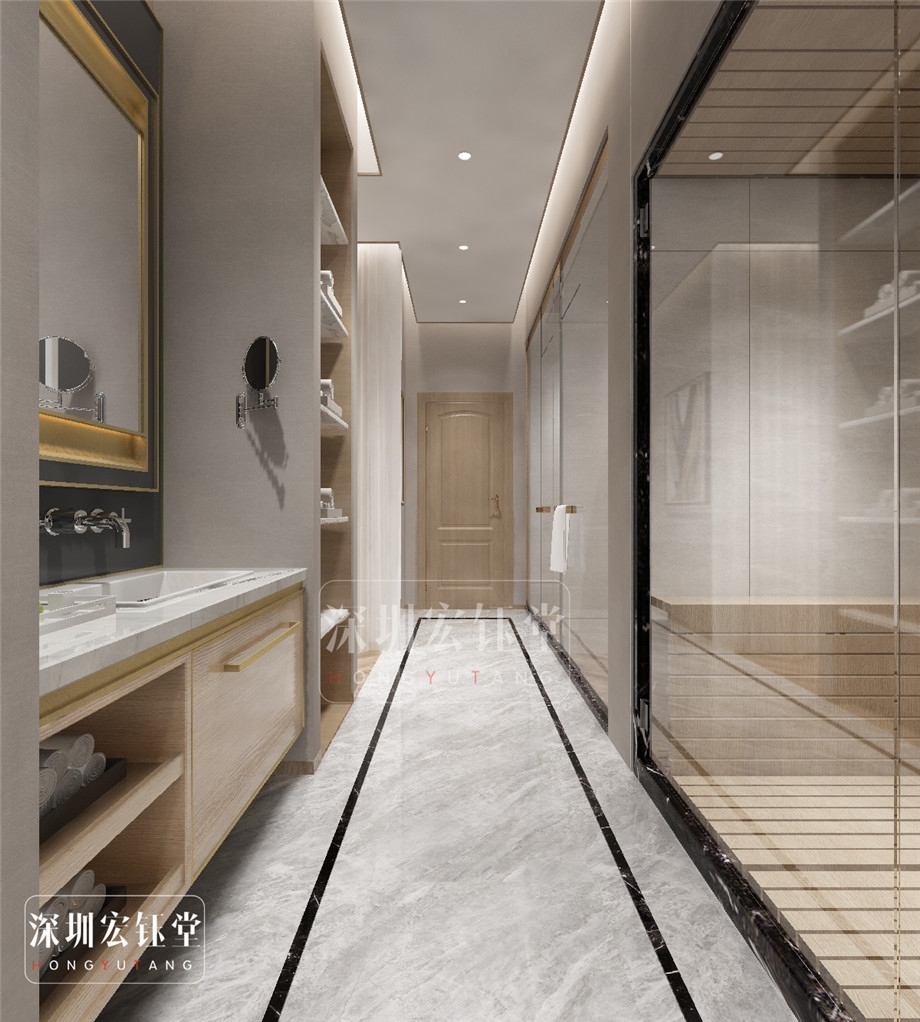 董事長休息室裝修設計-河南沃牛生物科技辦公樓裝修效果圖