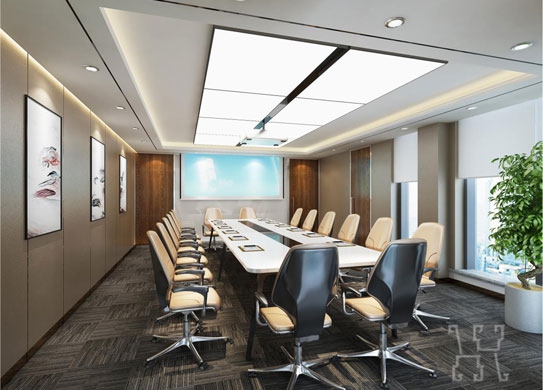 企業公園整層辦公室裝修